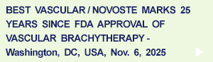 25 Years Since FDA Approval of Vascular Brachytherapy, November 6, 2025